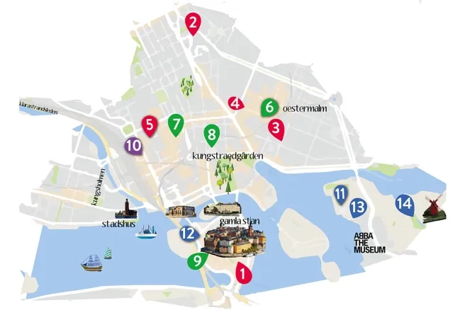 stockholm karte